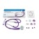 Stetopofonendoscope CS Medica CS-421, type rapport, purple color
