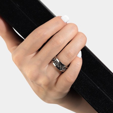Ring "Time", 2 pcs, 6 x 6 cm-2