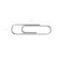 Office paper clips 33mm, 100pcs, galvanized, erichkrause, cardboard packaging