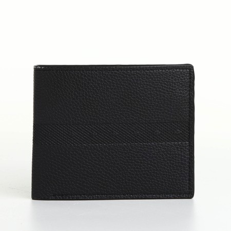 Pearl husband (538), 12*2*10 cm, 3 depth, d/cards, d/coins, without fasteners, black