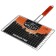 MACLAY MACLAY, 21x34 cm, chrome steel, for barbecue grill grill.
