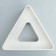 Cauline "Triangle" LED 36W 4000k white 60x46x70 cm Bayerlux