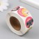 Sticker Paper "Animals. Help" d = 2.5 cm 500 pcs in a roll 3x6.5x6.5 cm