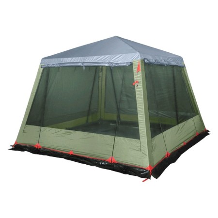 BTRACE GRAND tent, single-layer, four entrances, green color