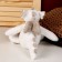 Soft toy "Dragon with stars", 18 cm, white color