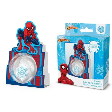 Set for creativity "Shar with a surprise" Spider-Man