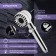 Shower watering can Zein Z3551, D = 80 mm, 3 modes, with massage cloves, button "Stop", chrome