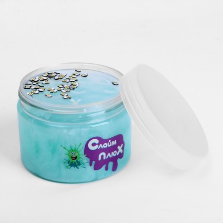 Two -layer slime "Sea" with charming, mint, 350 g-5