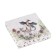 Serving share "Dracosha", 20 × 20 × 2.3 cm, white color