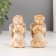 Souvenir Polystone "Angel in a flower dress and a wreath with silver wings" mix 8.5 cm