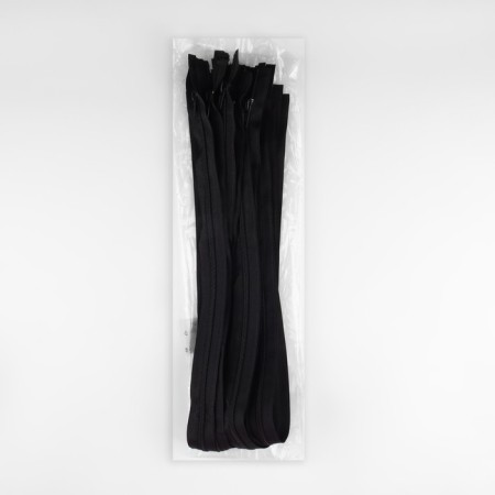 Lightning "Spiral", No. 5, detachable, automatic lock, 80 cm, black color-4