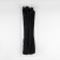 Lightning "Spiral", No. 5, detachable, automatic lock, 80 cm, black color