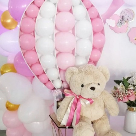 The frame for the aeromosaic figure "Air ballon", white, 1 pc.-2