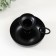 Summier Metal for 1 candle with a handle "Witte with a bowl" d = 2.6 cm black 10x10x8.5 cm