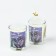 New Year's candle with the sticker "New Year: Love", aroma spruce branches, 5x6x5 cm