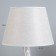 Table lamp "Izel" E14 40W gray 22.5x22.5x37 cm Risalux