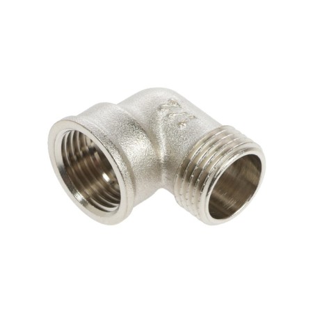 The square "CTM", 1/2 ", internal/outer thread, nickel -plated brass-3