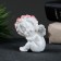 Figure "Angel in Wreath" Pearl, 7x5x5cm