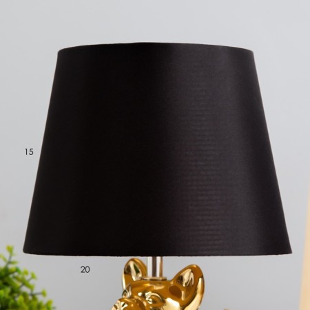 Bernard desktop 1x40W E14 wire-1,6m gold 21x21x30cm-2