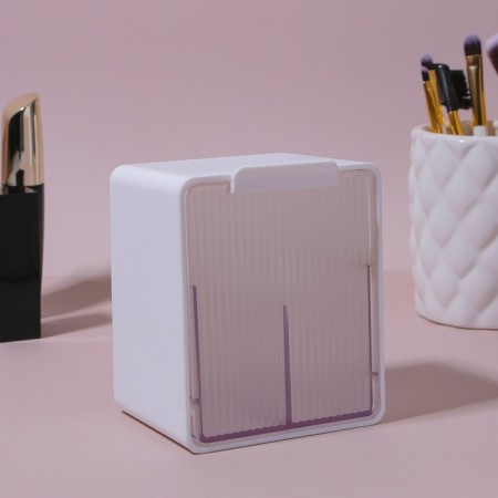 Organizer for storage, suspended, 2 sections, 9.2 × 7 × 10.7 cm, color mix-5