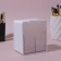 Organizer for storage, suspended, 2 sections, 9.2 × 7 × 10.7 cm, color mix