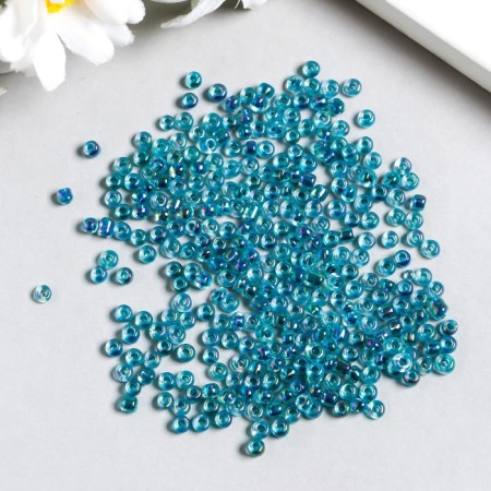 Beads "Zlatka" 08/0, 3 mm, 10 g 0217 Blue-1