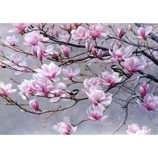Fabric for embroidery with ribbons 