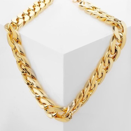 Necklace "chain Brooklyn", color gold, 50 cm