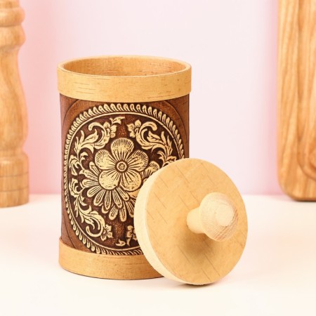 TUES "Flowerers", Round, Birch-2