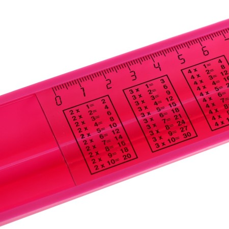 Penal of an excellent student with a ruler, plastic, mix-2