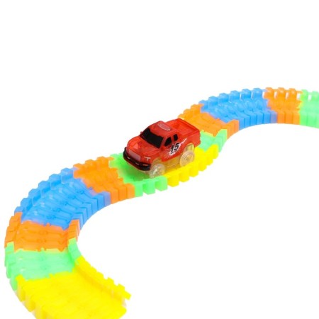 The Flash Track Autotor, flexible, glows in the dark, 49 parts-1
