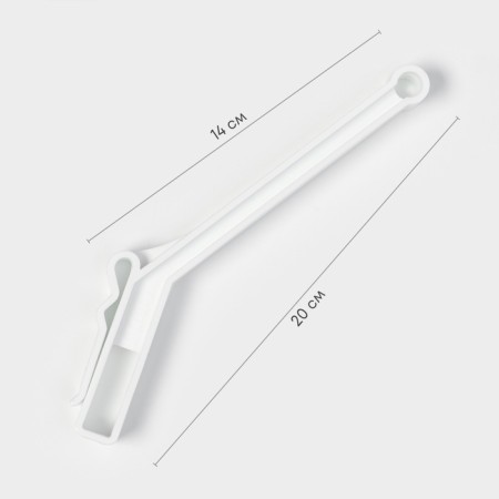 Drywall for shoes and linen on the battery, plastic, 4 pcs.-1