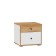 Woodhoper Clothing Tumba 13.287, 450x431x427, White/Oak Golden