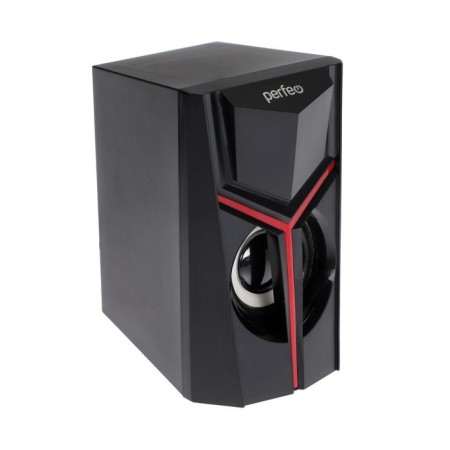 Computer speakers 2.0 Perfeo Tial, 2x3, LED backlight, black-3