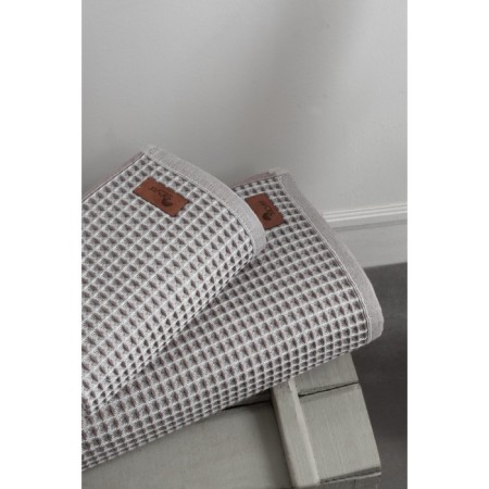 Waffle towel Arya Home Kira, size 70x140 cm, lilac color-2