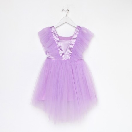 Dress elegant children's KAFTAN, p. 28 (86-92 cm), purple-5