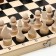 Wooden chess everyday 29.8 x 29.8 cm, King H-7.2 cm, Pig H-4.5 cm