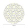 The tablecloth on the table "Romashky World", Round, Saten, D = 150 cm