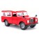 BBURAGO LAND Rover Series II, Die-Cast, 1:25, opening doors, red red