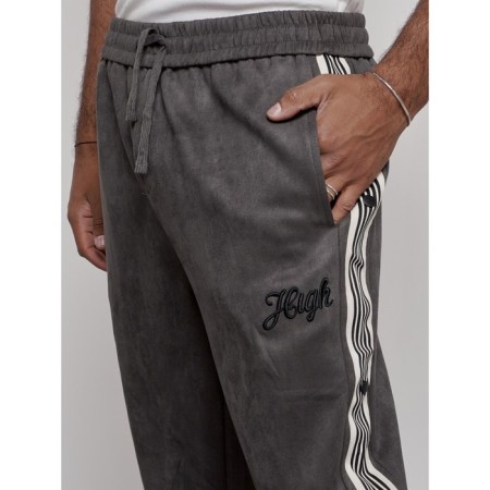 Joggers are sports male, size 50, gray color-9