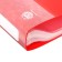 Folder with 100 A4 inserts, 700 microns, calligrata, pocket on the spine, red