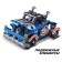 Designer with an inertial mechanism "Racing Truck", 206 parts