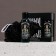 New Year. Gift set, shower gel 100 ml and body washcloth
