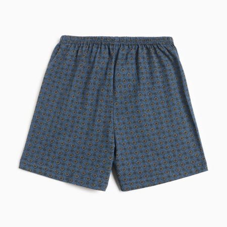 Panties for a boy, color pattern on indigo, height 122 cm (64)