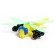 Set of robots "insects", 5 transformers, gather in 1 robot