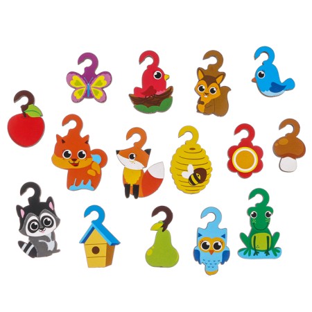 Toy with hooks "Forest tree"-11