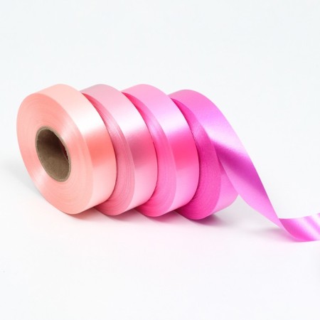 Lent for decor and gifts, pink mix, 2 cm x 45 m-2