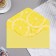 Envenue for money "Sweet life!" Soft's software, embossing, yellow, 9x19 cm