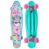 Penniboard Onlytop "Unicorn", 56x16 cm, light wheels Pu 60x45 mm, ABEC 7, aluminum suspension