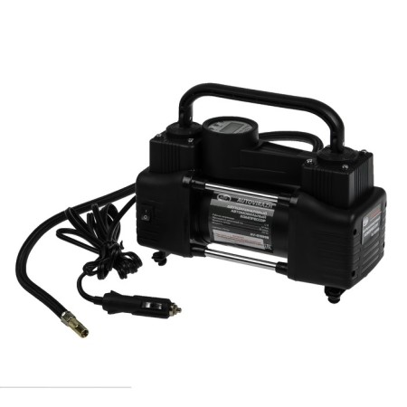 Car compressor, two-cylinder "Autovirazh" 95 l/min with digital pressure gauge AV-0109999